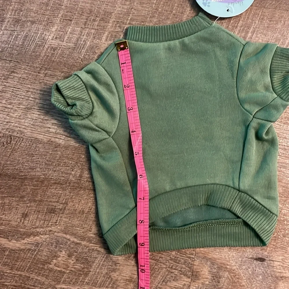 Blended Clothing Inc. Beatles Let It Be Boho Floral 60s Green Sweatshirt size XS